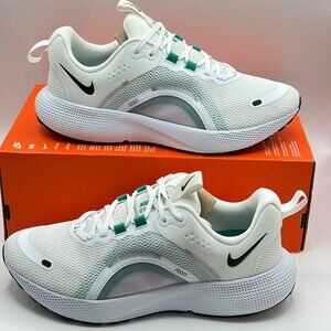 Women's Nike React Escape RN White Gree Running shoes Size 10 DJ9976-103